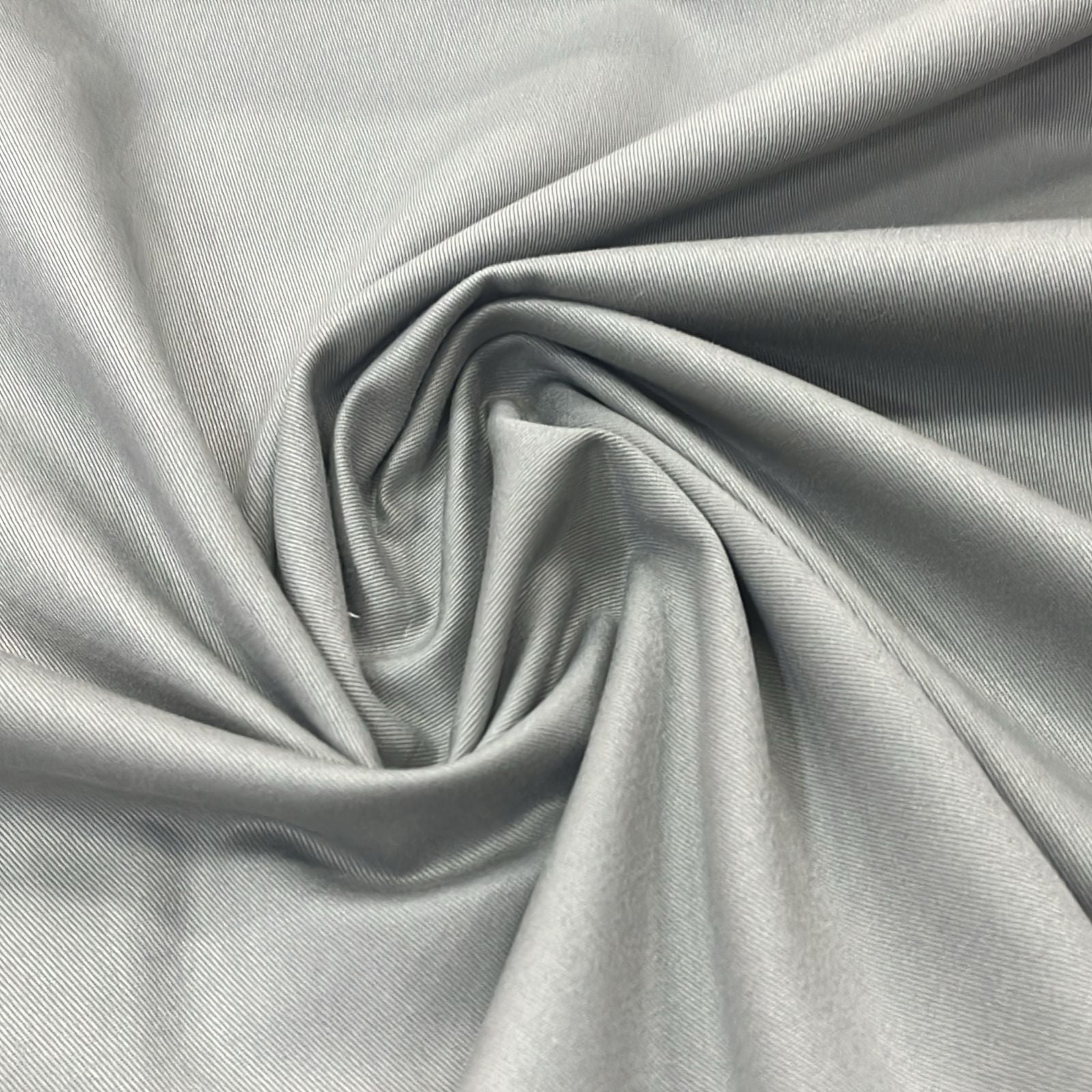 TECIDO BRIM MEDITERRANEO MÉDIO CINZA CLARO 100% ALGODÃO 259 G/M² COM 1,60 LG
