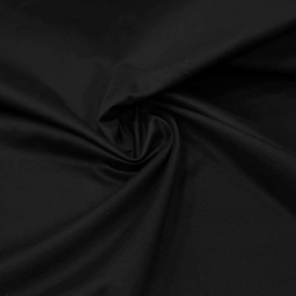 TECIDO BRIM MEDITERRANEO MÉDIO PRETO 100% ALGODÃO 259 G/M² COM 1,60 LG