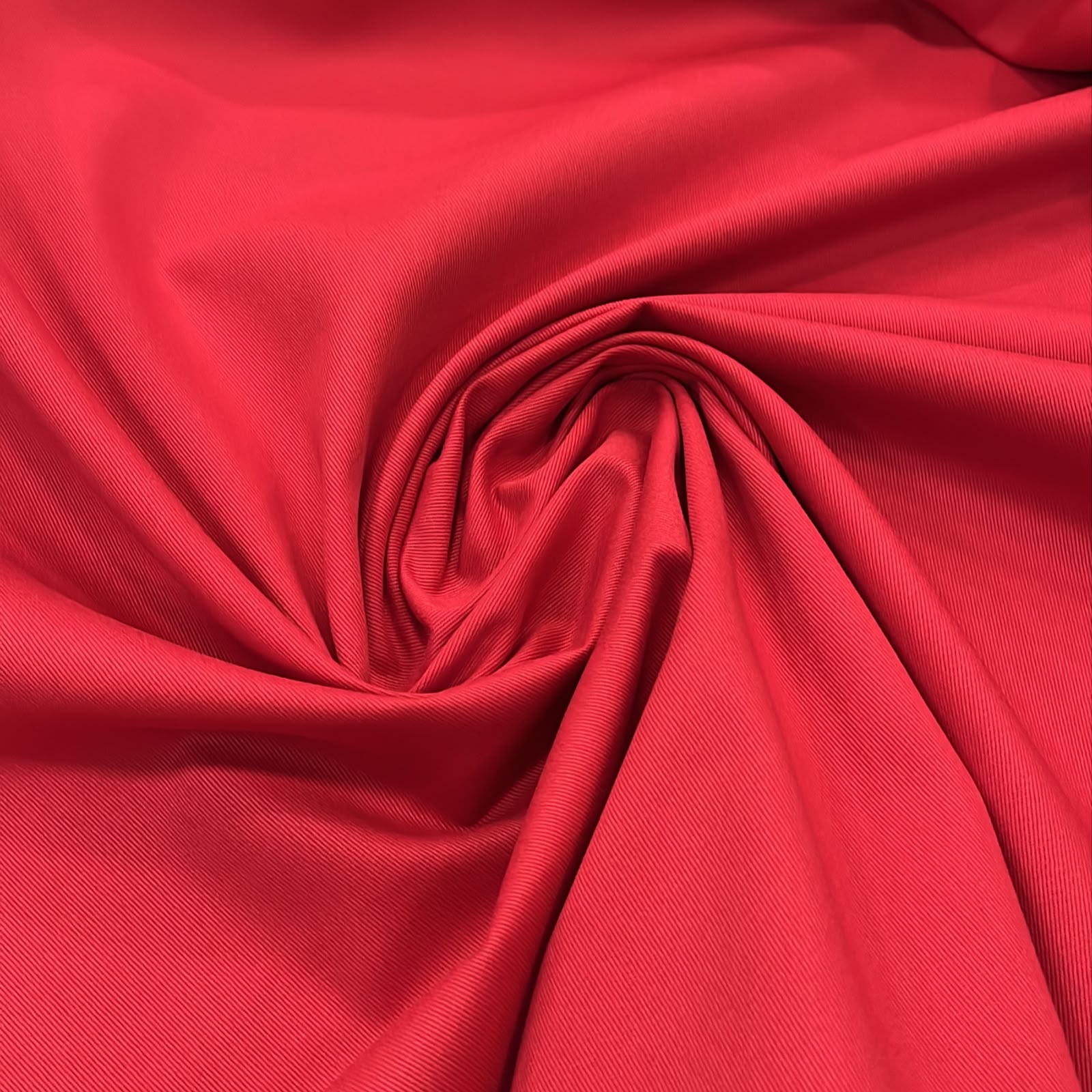 TECIDO BRIM MEDITERRANEO MÉDIO VERMELHO 100% ALGODÃO 259 G/M² COM 1,60 LG