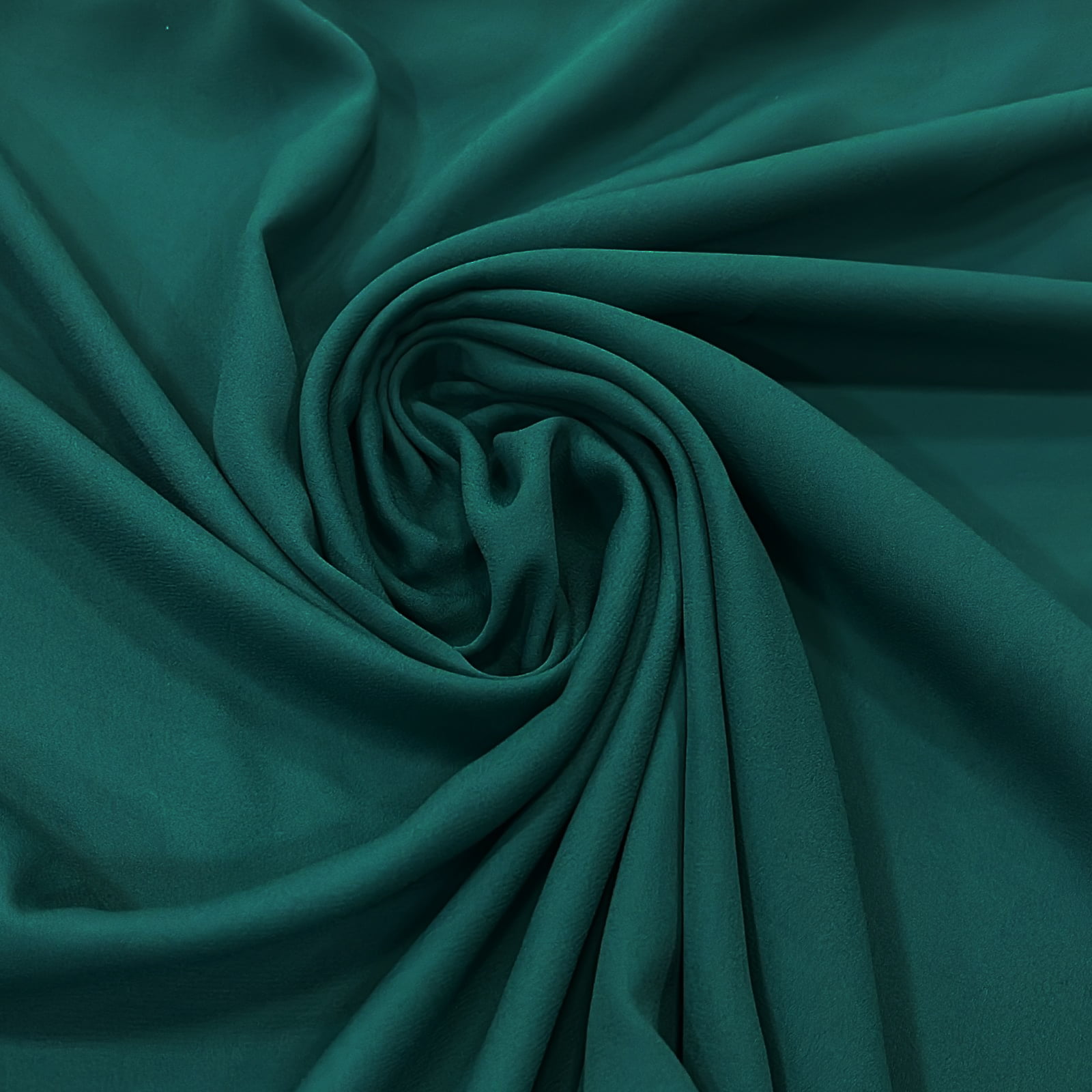 TECIDO CREPE GEORGETE COR VERDE 100% POLIÉSTER COM 1,40 LG
