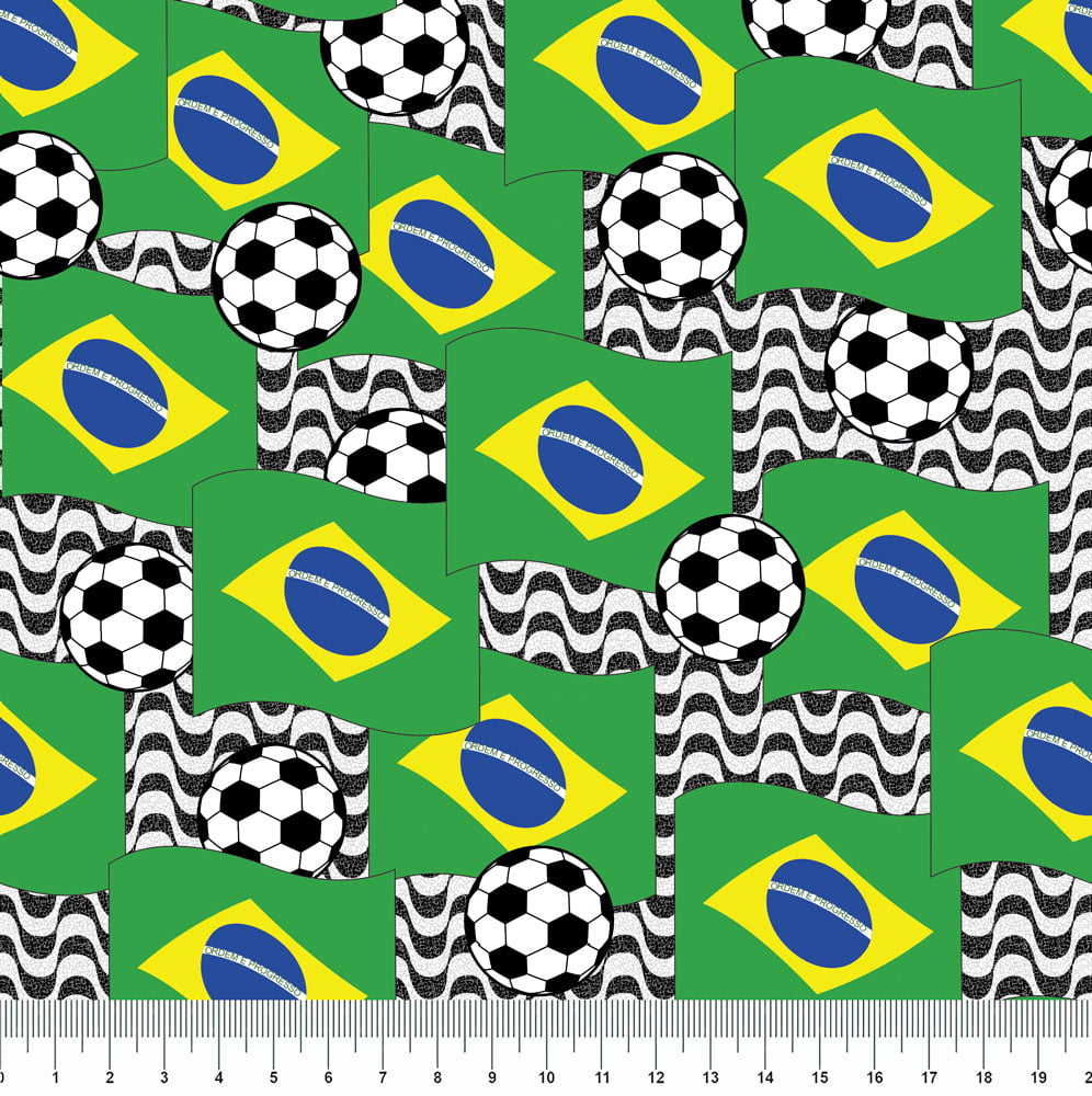 TRICOLINE ESTAMPA DIGITAL COPACABANA BRASIL 100% ALGODÃO COM 1,50 LG 694EE3EB8659A