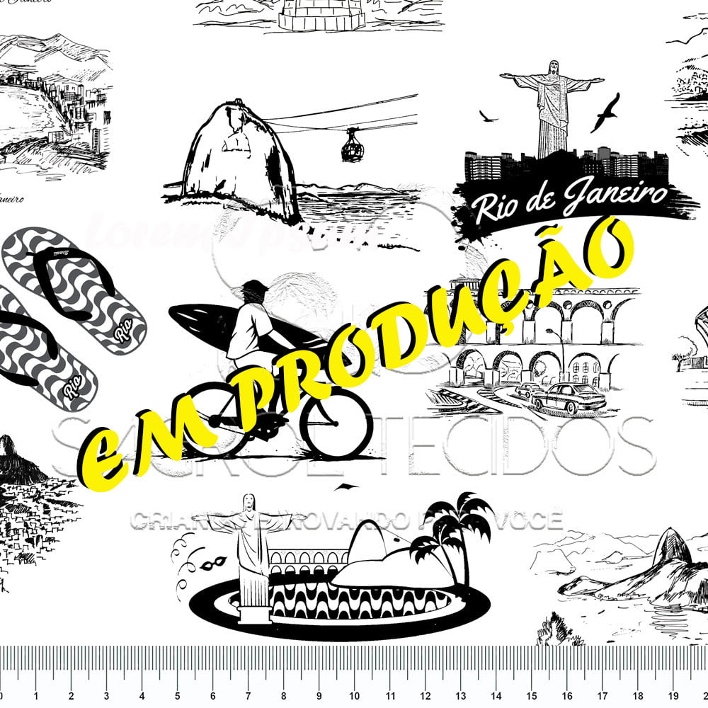 TRICOLINE ESTAMPA DIGITAL RIO CIDADE MARAVILHOSA FUNDO BRANCO 684D5ED841CA0
