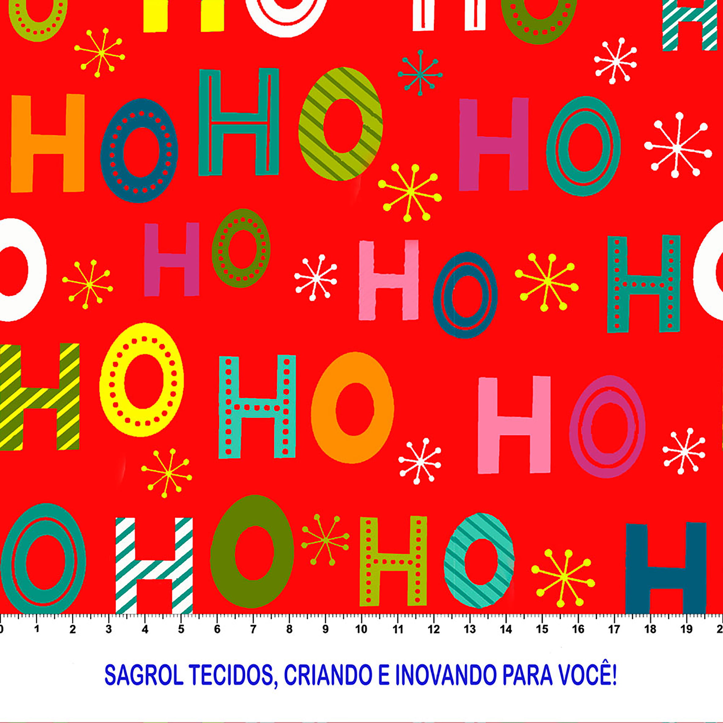 TRICOLINE ESTAMPA DIGITAL NATAL 100% ALGODÃO COM 1,50 LG 60AEDF8539F77