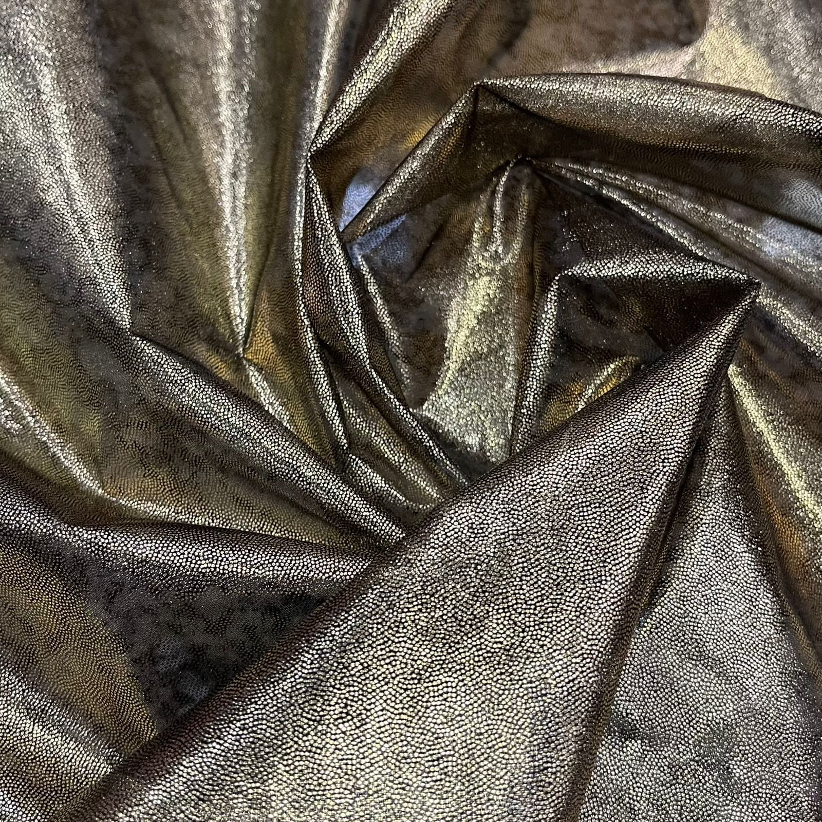 ORGANZA FOIL DOURADO - 100% POPLIÉSTER - COM 1,50 LG