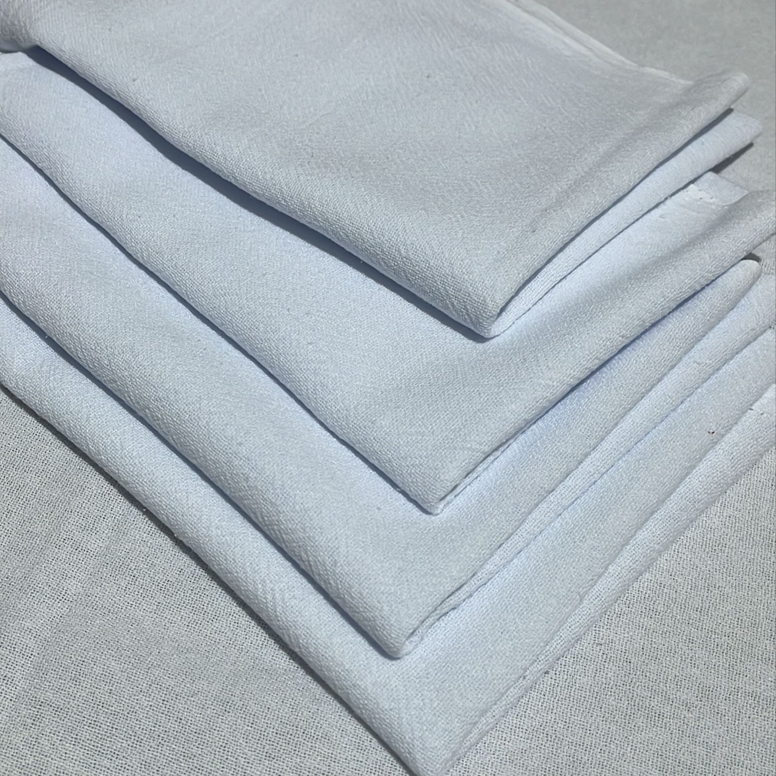 PANO DE PRATO E COPA PP-24 - COM BAINHA COR BRANCO - 100% ALGODÃO - COM 0,48CM X 0,70 CM