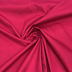 TECIDO COTTON SATIN / SARJA COM ELASTANO LISO COR VERMELHO 97% ALGODÃO E 3% ELASTANO COM 1,46 LG