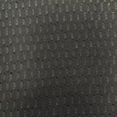 CREPE CHIFFON ILUSION TEXTURIZADO COR PRETO 100% POLIÉSTER 160 G/M² COM 1,50 LG