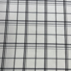 CREPE DIANA - XADREZ BEGE COM PRETO - 90% POLIÉSTER E 10% ELASTANO - 180 G/M² - COM 1,50 LG