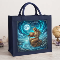TRICOLINE ESTAMPA DIGITAL 3D - KIT COM 3 FRENTES DE ALMOFADAS - SIGNOS - AQUÁRIO, PEIXES E ÁRIES (0,49X0,49CM) 100% ALGODÃO COM 1,50 LG