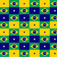 TRICOLINE ESTAMPA DIGITAL COPA DO MUNDO 100% ALGODÃO COM 1,50 LG 694EE1D1C454B