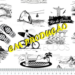 TRICOLINE ESTAMPA DIGITAL RIO CIDADE MARAVILHOSA FUNDO BRANCO 684D5ED841CA0
