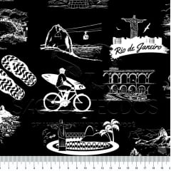 TRICOLINE ESTAMPA DIGITAL RIO CIDADE MARAVILHOSA FUNDO PRETO 684D5FCB756A9