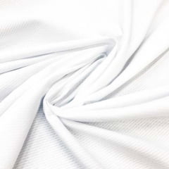 TECIDO FUSTÃO BRUNA - BRANCO - NACIONAL - 100% ALGODÃO COM 1,50 LG