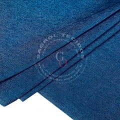 TECIDO JEANS PESADO AZUL DENIM VINCE FLEX COM ELASTANO COM 1,50 LG - REF. 696