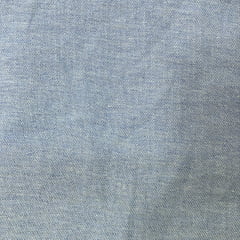 TECIDO JEANS DENIM COTTON COR AZUL CLARO 70% POLIÉSTER E 30% ALGODÃO COM 1,40 LG