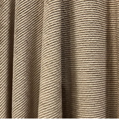 MALHA CORDUROY SEMELHANTE AO VELUDO COTELE COR MARROM 96% POLIÉSTER E 4% ELASTANO COM 1,60 LG 