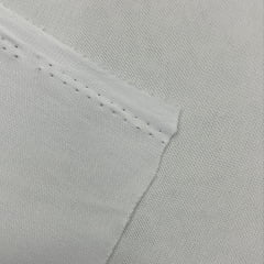MALHA JERSEY DE ORDUME COR BRANCA 100% POLIÉSTER - 160 G/M² - COM 1,60 LG