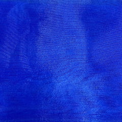 ORGANZA CRISTAL AZUL ROYAL - 100% POLIÉSTER - COM 1,50 LG ORGANZA CRISTAL AZUL ROYAL - 100% POLIÉSTER - COM 1,50 LG