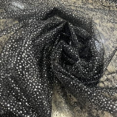 ORGANZA EXPLOSÃO PRETO COM DOURADO 100% POLIAMIDA COM 1,50 LG ORGANZA EXPLOSÃO PRETO COM DOURADO 100% POLIAMIDA COM 1,50 LG