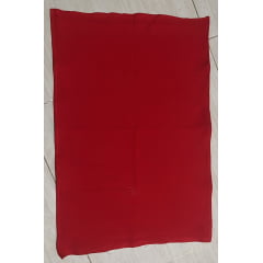 PANO DE PRATO E COPA PP-24 COM BAINHA VERMELHO 100% ALGODÃO COM 0,48CM X 0,70 CM