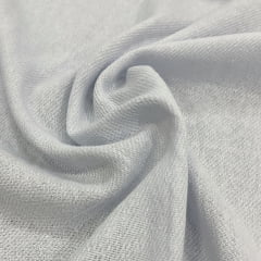 TECIDO PARA PANO DE PRATO PP35 - COR BRANCO - 100% ALGODÃO - COM 0,77 CM DE LG