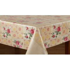 PLÁSTICO CRISTAL ESTAMPADO - 100% PVC - COM 1,40 LG - 6A84BE8609132 PLÁSTICO CRISTAL ESTAMPADO - 100% PVC - COM 1,40 LG - 6A84BE8609132