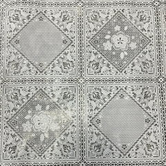 PLÁSTICO RENDADO ATOALHADO - BRANCO - 100% PVC - COM 1,37 LG - 6A96B21F5E4AA PLÁSTICO RENDADO ATOALHADO - BRANCO - 100% PVC - COM 1,37 LG - 6A96B21F5E4AA