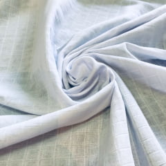 TECIDO DE FRALDA NOVA AMERICANA MINE QUADRADO COM 15MM OU 1,5 CM 100% ALGODÃO COM 0,75 LG