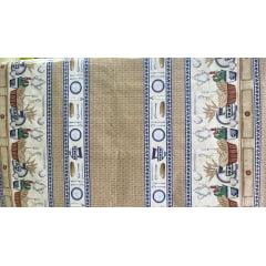 FORRO PARA TOALHA DE MESA TÉRMICO ESTAMPA CAFÉ DA MANHÃ 100% POLIÉSTER COM 1,40 LG FORRO PARA TOALHA DE MESA TÉRMICO ESTAMPA CAFÉ DA MANHÃ 100% POLIÉSTER COM 1,40 LG