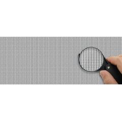 TECIDO FIO TINTO MISTO LISTRAS PRETO COM 1MM - REF. 448