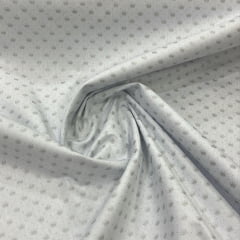 TECIDO TRICOLINE ESTAMPA COROAS PRATEADAS FUNDO BRANCO 100% ALGODÃO COM 1,50 LG 691490D27D8E6