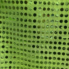 TECIDO PAETÊ FANTASIA - VERDE LIMÃO - 64 G/M² - 100% POLIÉSTER - COM 1,09 DE LARGURA