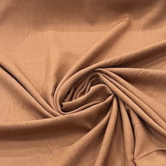 TECIDO VISCOLINHO LISO - COR CARAMELO - 157 G/M² - 100% VISCOSE - COM 1,37 LG TECIDO VISCOLINHO LISO - COR CARAMELO - 157 G/M² - 100% VISCOSE - COM 1,37 LG