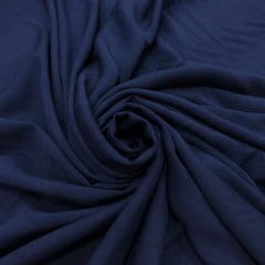 TECIDO VISCOLINHO LISO - COR MARINHO NOITE - 157 G/M² 100% VISCOSE - COM 1,37 LG TECIDO VISCOLINHO LISO - COR MARINHO NOITE - 157 G/M² 100% VISCOSE - COM 1,37 LG