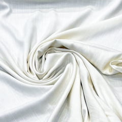 TECIDO VISCOLINHO LISO - COR OFF WHITE - 157 G/M² - 100% VISCOSE - COM 1,37 LG TECIDO VISCOLINHO LISO - COR OFF WHITE - 157 G/M² - 100% VISCOSE - COM 1,37 LG
