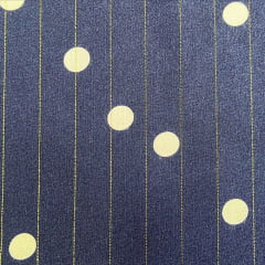 RAYON PRINTED WITH LUREX 98% VISCOSE E 2% LUREX 120 G/M² COM 1,50 LG 6894B29449F1C