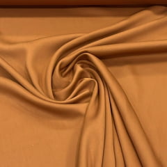 TECIDO VISCOSE SARJADA CARAMELO 100% VISCOSE 220 G/M² COM 1,40 LG