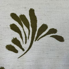 VISCOSE CORA ESTAMPADA COM VERDE - 90% VISCOSE E 10% LINHO 170 G/M² COM 1,40 LG