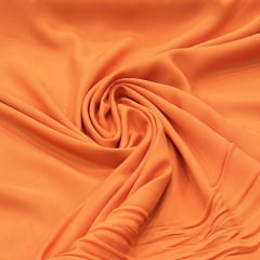 TECIDO VISCOSE LISA COR LARANJA 100% VISCOSE COM 1,40 LG TECIDO VISCOSE LISA COR LARANJA 100% VISCOSE COM 1,40 LG