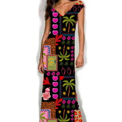 VISCOSE ESTAMPA DIGITAL SELVA POP 100% VISCOSE COM 1,40 LG