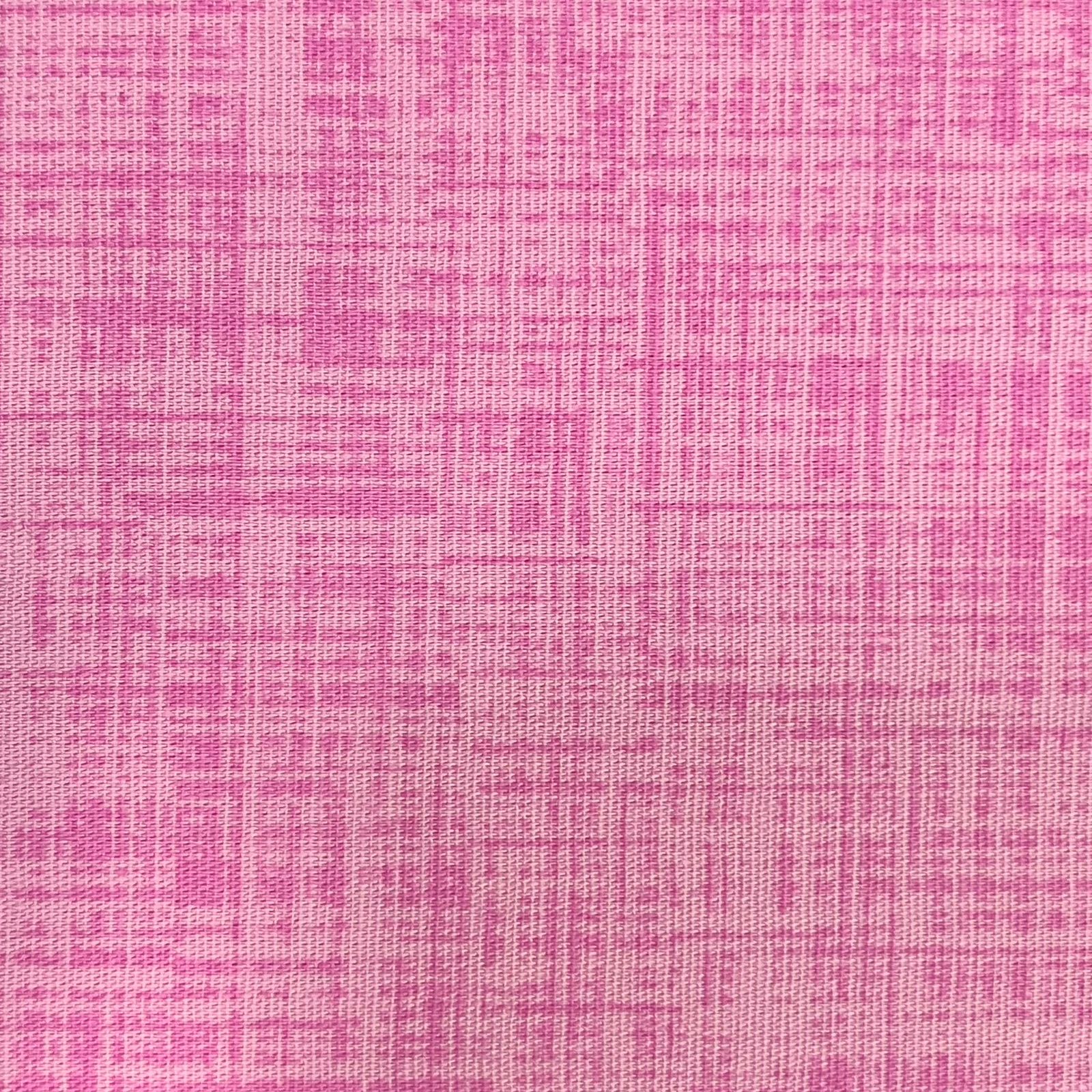 TRICOLINE ESTAMPA TEXTURADO COR ROSA 100% ALGODÃO COM 1,50 LG