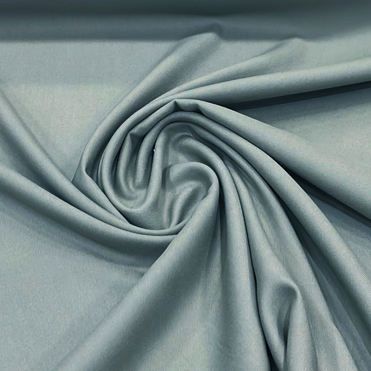 TECIDO VISCOSE SARJADA VERDE ALCALÍPTO 100% VISCOSE 220 G/M² COM 1,40 LG